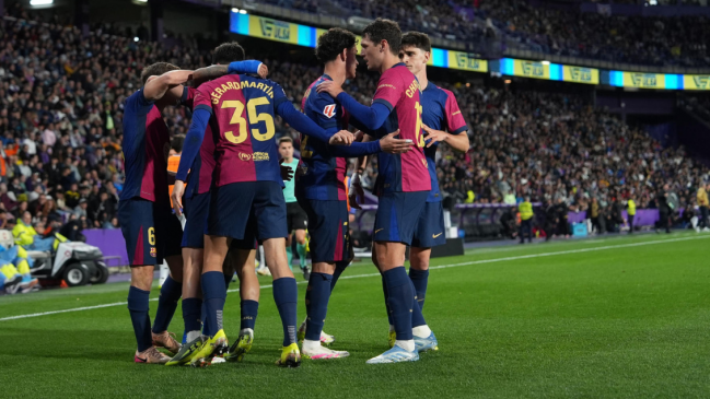 Barcelona lo dio vuelta ante Real Valladolid y dio otro paso rumbo al título en España