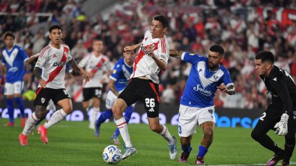   Con Gonzalo Tapia en la banca: River Plate goleó a Vélez en el fin de la fase regular del Apertura 