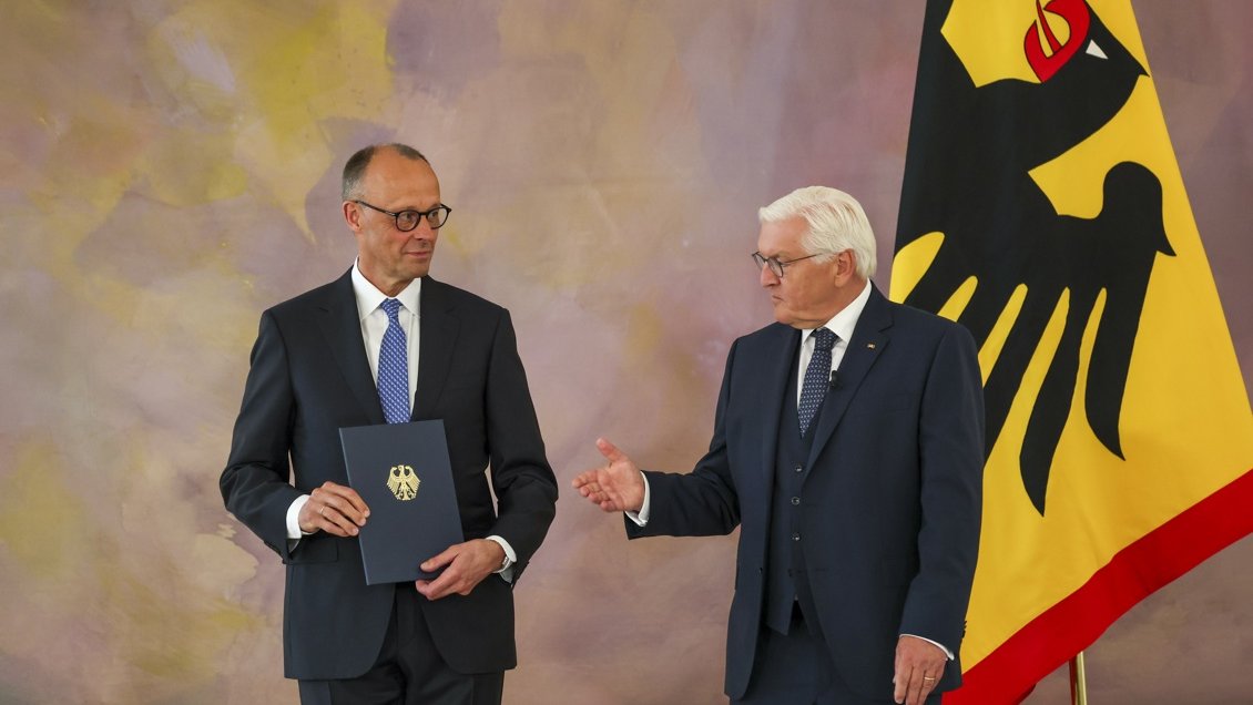 Merz fue elegido canciller de Alemania por el Parlamento en el segundo intento