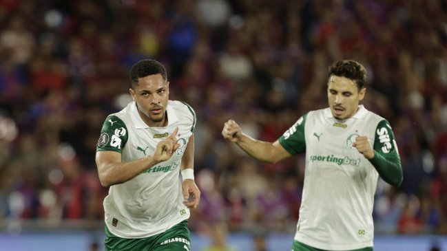 Palmeiras clasificó a octavos de la Copa Libertadores tras batir a Cerro Porteño