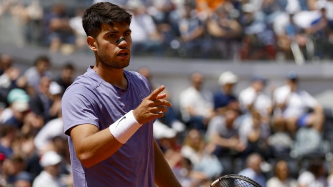 Alcaraz superó a Lajovic en su estreno en Roma