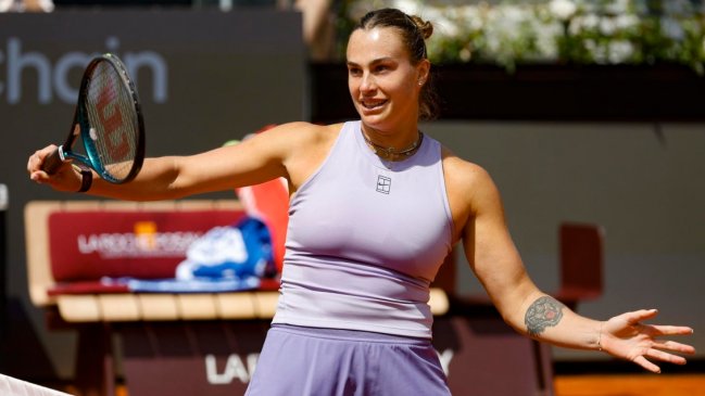 Aryna Sabalenka arrasó con Potapova en su estreno en Roma