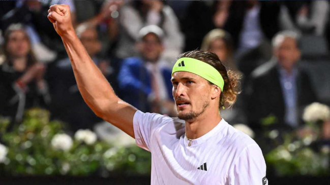 Zverev arrasó con Ugo Carabelli en su primera prueba como campeón defensor en Roma