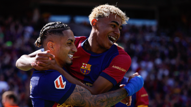 ¡Partidazo! Barcelona ganó un vibrante clásico ante Real Madrid y acaricia el título