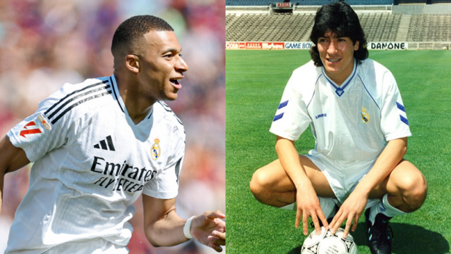 Mbappé rompió el récord goleador de Zamorano en su primera temporada con Real Madrid