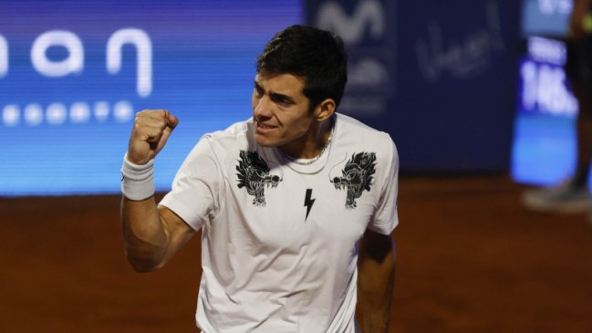 Cristian Garin solventó con éxito su estreno en Oeiras