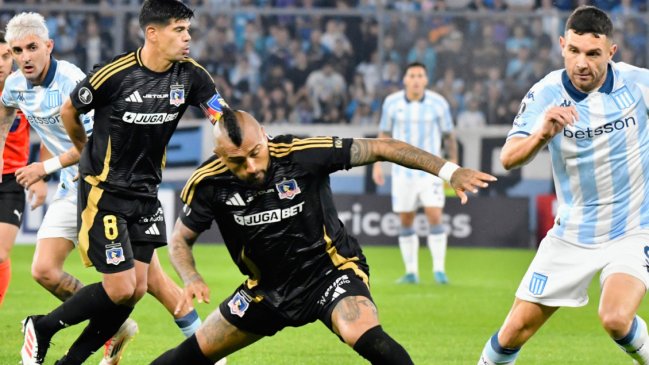 La visita de Colo Colo a Racing por la Copa Libertadores