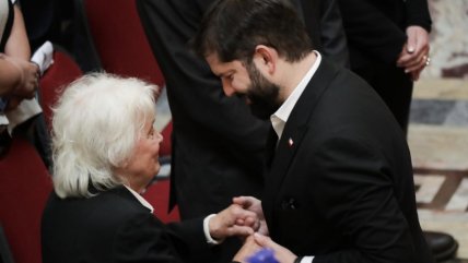   Presidente Boric participó en velorio de José 