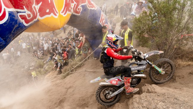 Benjamín Herrera obtuvo podio en la doble fecha del Nacional de Enduro