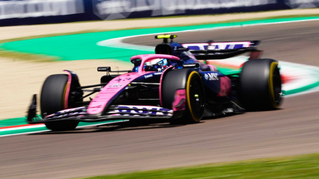 Colapinto fue decimotercero de la segunda práctica libre en Imola