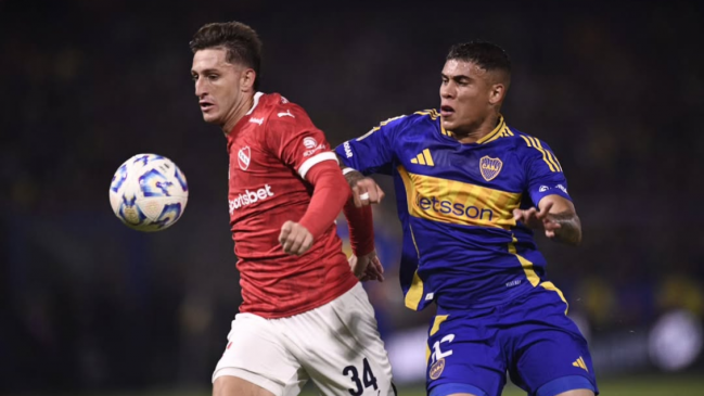 Independiente de Loyola, Cabral y Galdames eliminó al Boca de Palacios y Alarcón en Argentina