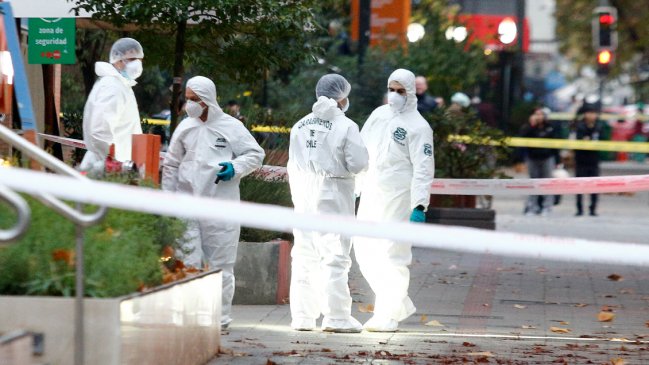 Presunto artefacto explosivo detonó afuera de un edificio comercial en Providencia