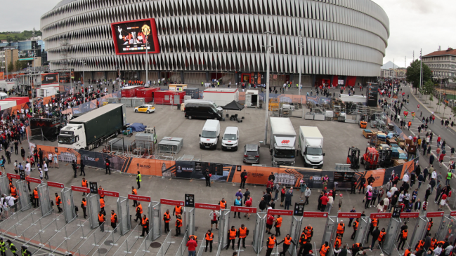 Tres hinchas ingleses fueron detenidos por incidentes en la previa de la final de Europa League