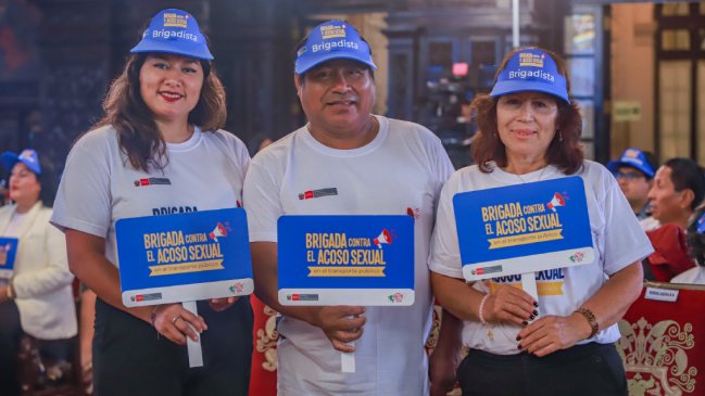 Perú presentó brigadas contra el acoso sexual en el transporte público