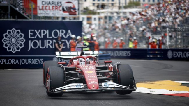 Charles Leclerc lideró el primer ensayo libre en Montecarlo