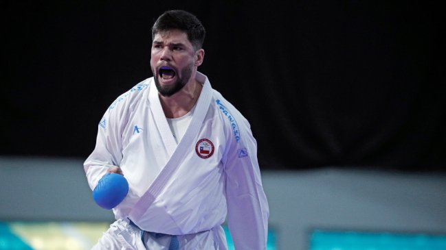 Rodrigo Rojas se colgó el oro en el Panamericano de Karate