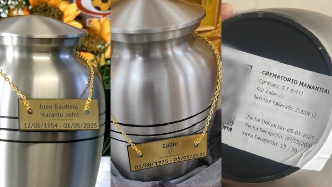 Familia denuncia entrega de ánfora equivocada: Sospecha que cenizas están en China