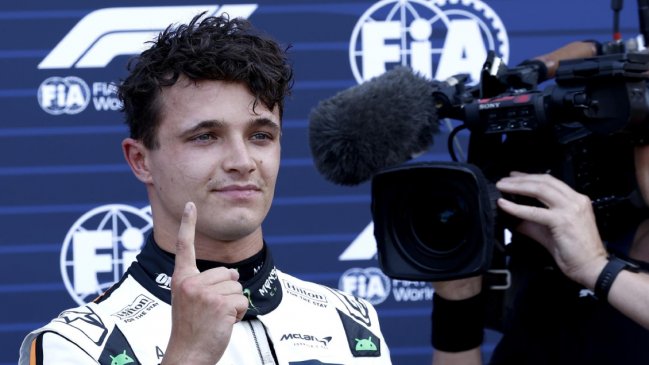 Lando Norris consiguió la 