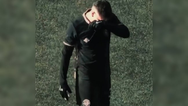 Nicolás Castillo se lesionó y salió entre lágrimas en derrota de Santiago City en la Segunda División