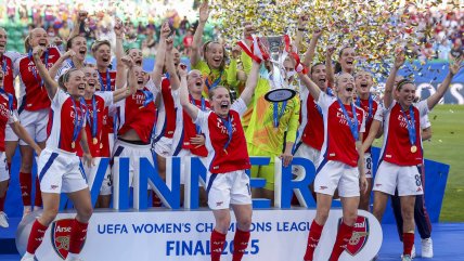   Arsenal derrotó a Barcelona y conquistó la Champions League Femenina 