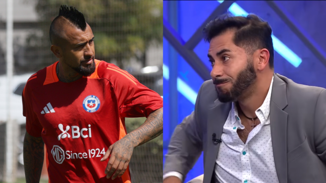 Herrera criticó la nominación de Vidal a La Roja: 