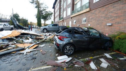   Experto: No se puede descartar la posibilidad de un tornado en la Región Metropolitana 