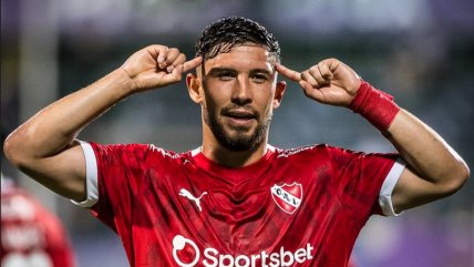 [VIDEO] Felipe Loyola marcó un golazo para Independiente en la Copa Sudamericana