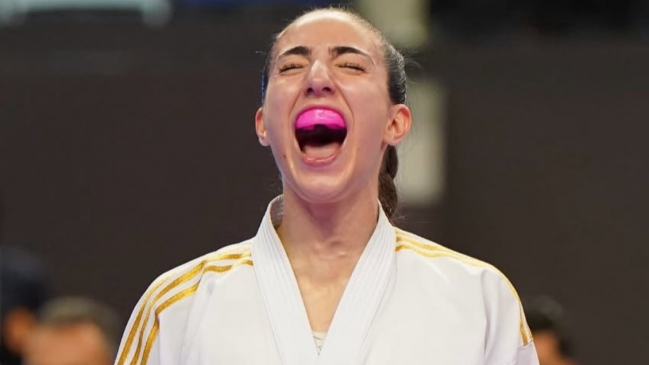 Valentina Toro conquistó el oro en el Karate 1 Premier League de Rabat
