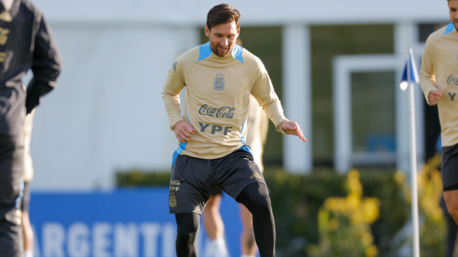 Lionel Messi será suplente en el duelo entre Argentina y La Roja por Clasificatorias