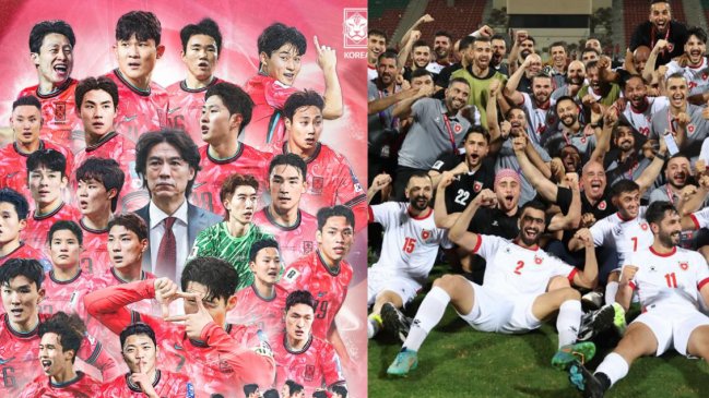 Corea del Sur y Jordania concretaron su clasificación al Mundial 2026