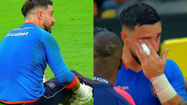 [VIDEO] Galindez se lesionó y acabó en lágrimas ad portas del Ecuador vs. Brasil