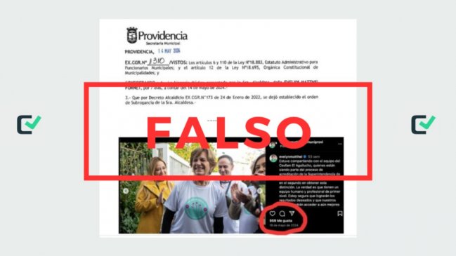 Falso: Matthei no participó de evento en un Cesfam durante su licencia médica en mayo de 2024