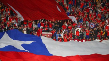  Chile hizo sentir con fuerza su himno en el Estadio Nacional  