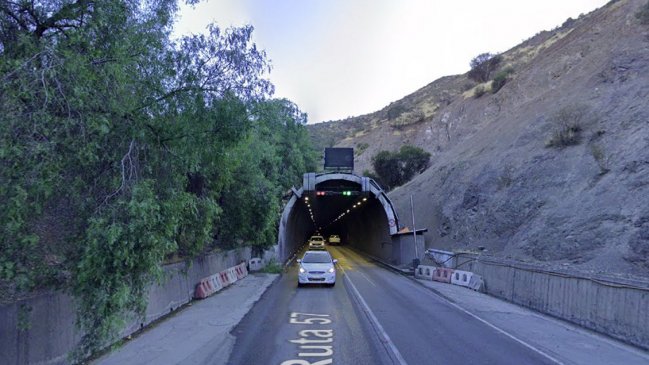 Cerrarán el túnel Chacabuco para trabajos de conservación