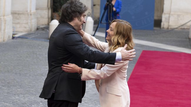 Meloni y Milei sellaron un 
