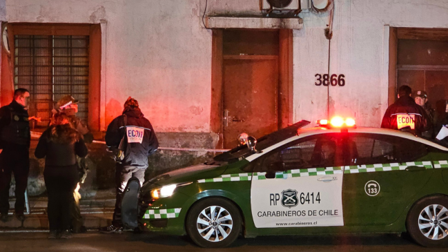 Estación Central: Un muerto y tres heridos tras balacera en fiesta clandestina