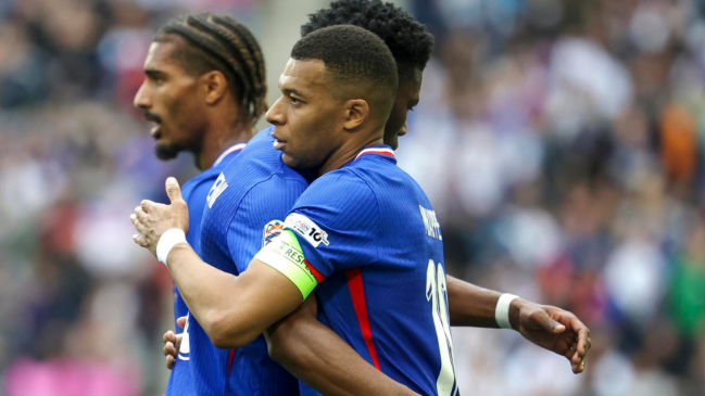 Francia batió a Alemania y se quedó con el tercer lugar de la Nations League