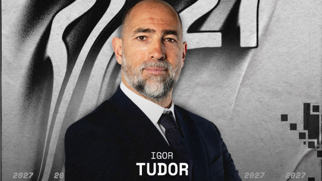 Juventus anunció la renovación de Igor Tudor como su técnico hasta 2027