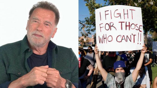 Schwarzenegger y el liderazgo en medio de protestas en Los Ángeles: 