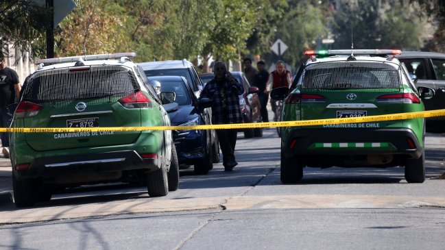 Tres detenidos en Cerro Navia tras disparos y persecución policial