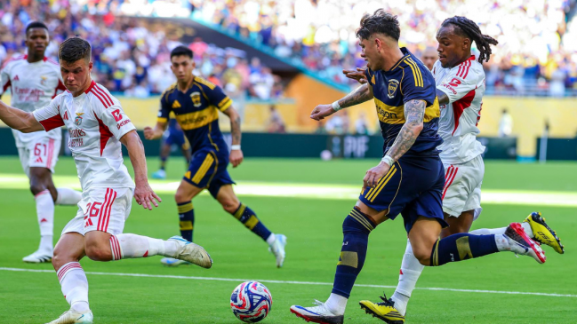 Boca Juniors lamentó un empate sobre el final ante Benfica por el Mundial de Clubes