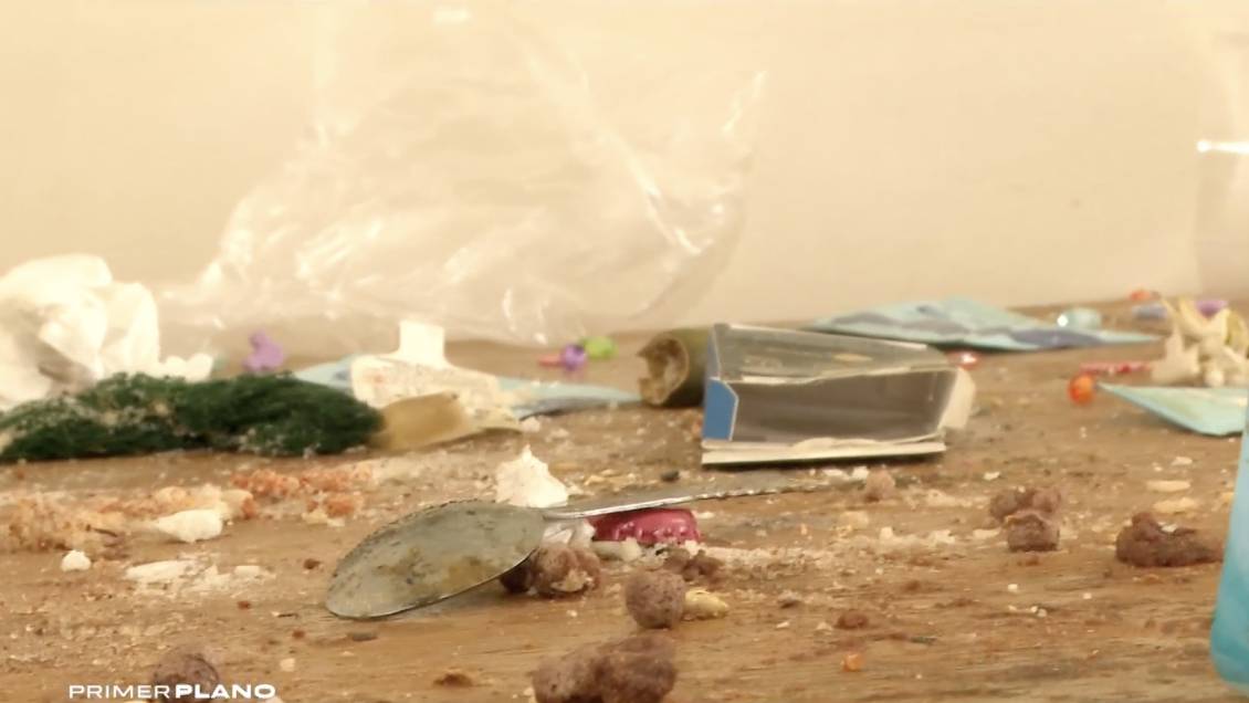 Así fue encontrado el departamento tomado por Úrsula Achterberg Así fue encontrado el departamento tomado por Úrsula Achterberg