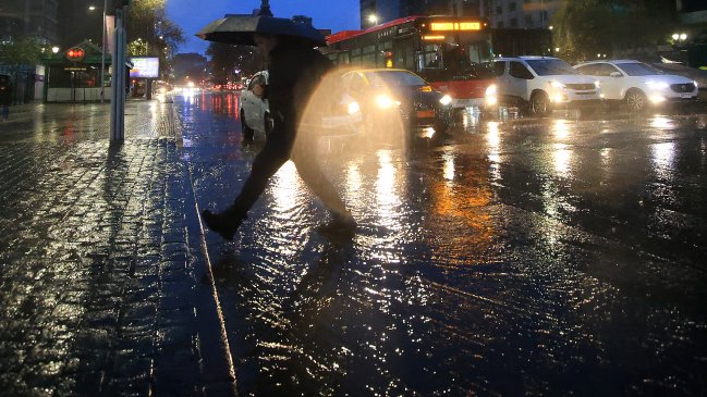 Las consecuencias del sistema frontal en el centro-sur del país