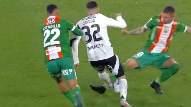 [VIDEO] ¿Era para roja? La comentada jugada que protagonizó Lucas Cepeda ante Cobresal