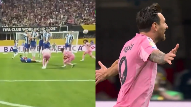 [VIDEO] Así vio el árbitro chileno Cristian Garay el golazo de Messi en el Mundial de Clubes