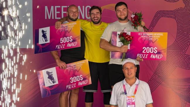 Lucas Nervi se alzó como ganador de torneo internacional en Uzbekistán