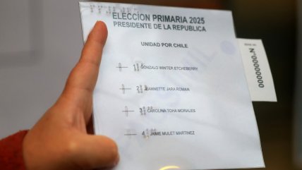   Servel dio a conocer la papeleta de la primaria oficialista 