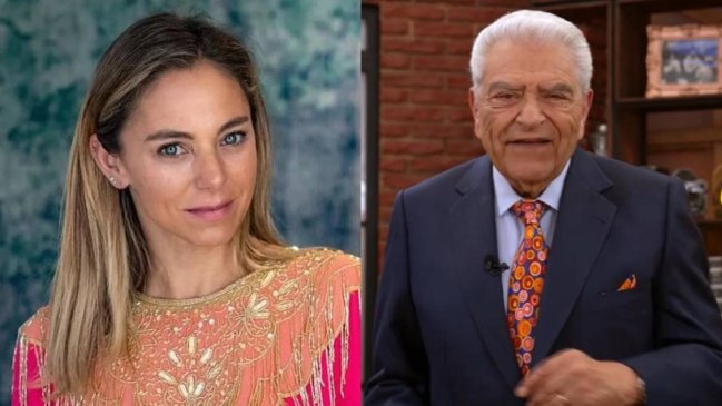 Mariana Derderián aclaró llamado público a Don Francisco: 