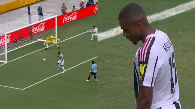 [VIDEO] Kalulu anotó insólito autogol para darle la ventaja a Manchester City ante Juventus