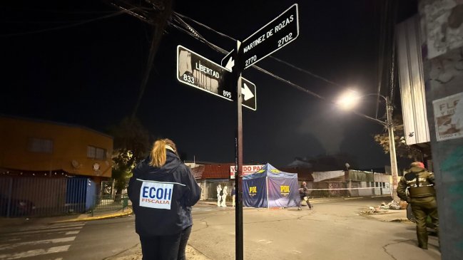 Cinco detenidos por homicidio en el Barrio Yungay: Causa serían disputas territoriales